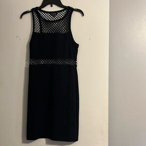 Topshop body-con black dress 8